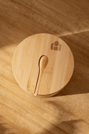 Contenedor de Bamboo con Cuchara