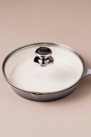 Sartén Con Tapa Dutch Oven Hierro Fundido Gris 26cm