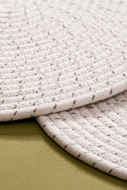 Setx6 Individuales de Algodón combinados de 38cm