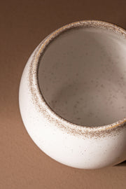 Taza Mug Cerámica con Borde Color