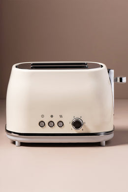 Tostadora Eléctrica Retro Analógica 2 Rebanadas