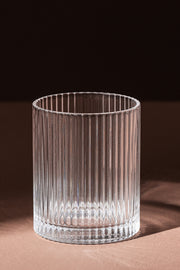 Setx4 Vasos Rayas Verticales 400ml