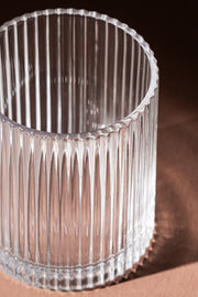 Setx4 Vasos Rayas Verticales 400ml