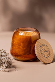 Vela aromática de Soja de 600ml intensa de larga duración Fragancia Bergamot Essence.