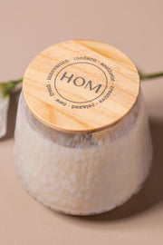 Vela aromática de Soja de 600ml de larga duración Fragancia Citrus & Petals