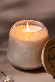 Vela aromática de Soja de 600ml de larga duración Fragancia Citrus & Petals