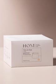 Vela aromática de Soja de 600ml intensa de larga duración con 3 pabilos Fragancia Sea Salt & Sage