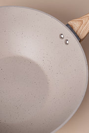 Sarten Wok de Aluminio Forjado 30cm