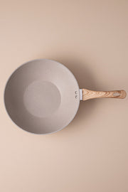 Sarten Wok de Aluminio Forjado 30cm